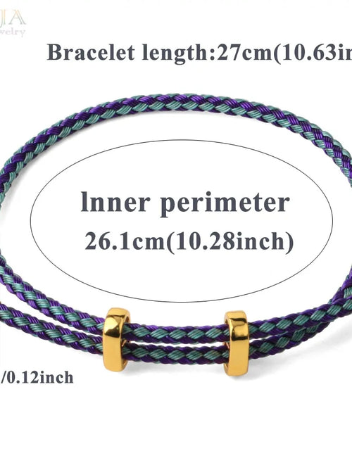 Load image into Gallery viewer, Thread String Bracelet
